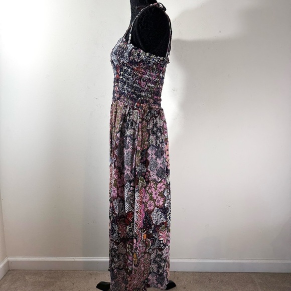 Loft floral smocked maxi dress NWT - Picture 6 of 13